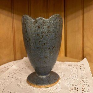 Vintage Signed Pennsylvania Dutch Folk Art Primitive Crystalline Glazed Pottery